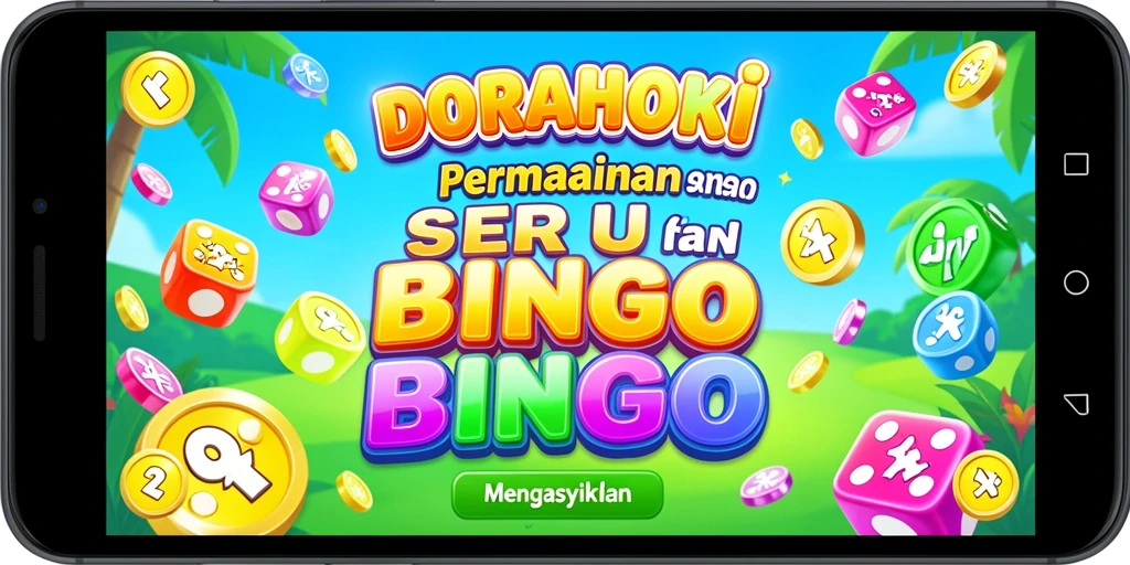 Screenshot utama DORAHOKI menampilkan gameplay Bingo yang menyenangkan.