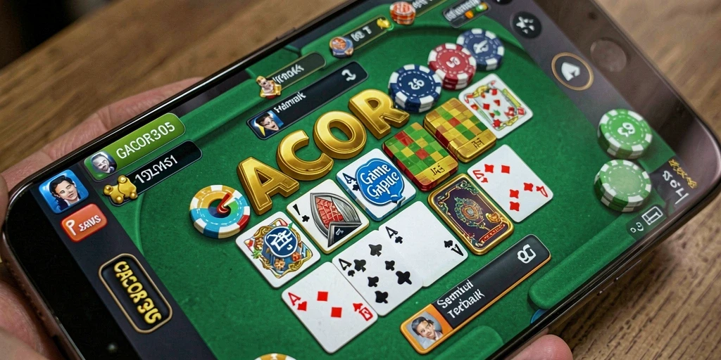 Tampilan menarik dari game Gaple GACOR305 yang menampilkan momen seru.